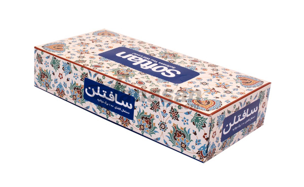 دستمال 100 برگ سافتلن
