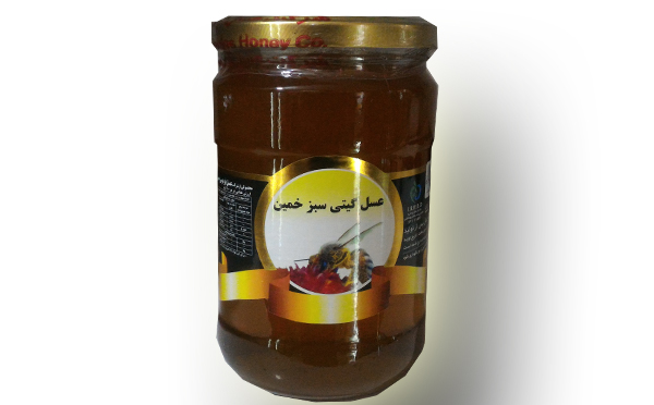 عسل گیتی سبز فردوس خمین 1000گرم بدون موم