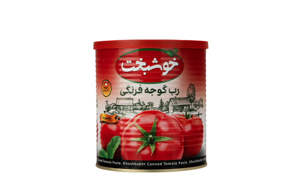 رب گوجه فرنگی خوشبخت 800 گرمی