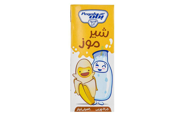 شیر موز پگاه 200 میلی