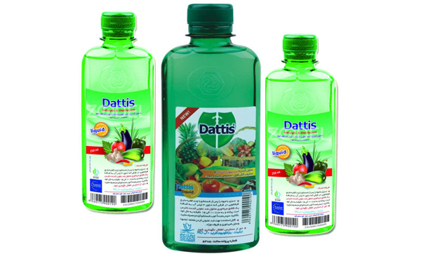 مایع ضدعفونی کننده سبزی و میوه داتیس 250گرمی