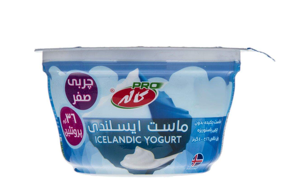 ماست ایسلندی 400 گرمی کاله