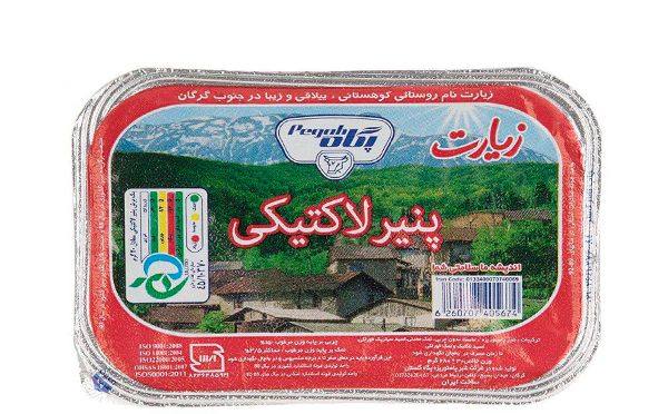 پنیر لاکتیکی زیارت پگاه 280 گرمی